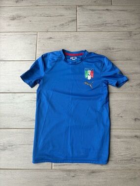 VINTAGE Y2K PUMA ITALY TRAINING SOCCER JERSEY